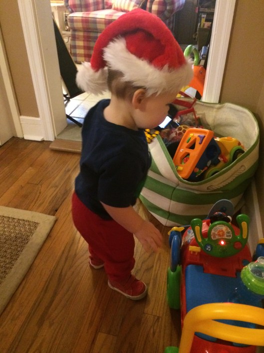 Getting into the holiday spirit! 