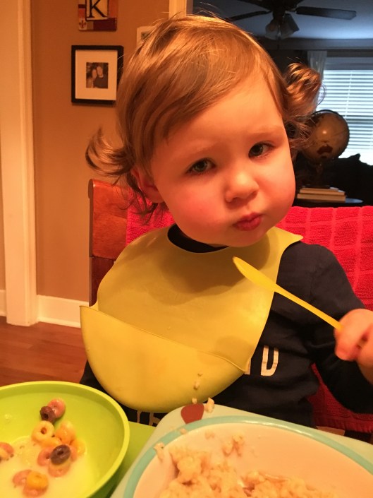 As his hair gets longer it's starting to curl alot more. Especially on humid days! 